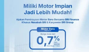 BRI-Finance-Motor BRI Finance Hadirkan Pembiayaan Motor Premium, Bunga Mulai 0,7 Persen per Bulan dan Tenor Hingga 5 Tahun