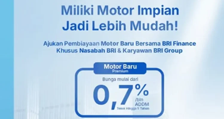 BRI Finance Hadirkan Pembiayaan Motor Premium, Bunga Mulai 0,7 Persen per Bulan dan Tenor Hingga 5 Tahun