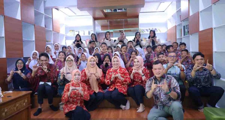 Semarak HUT Palembang ke-1343, DWP Kota Palembang Dorong Gerakan BERIAS untuk Bangun Generasi Literat dan Berkarakter