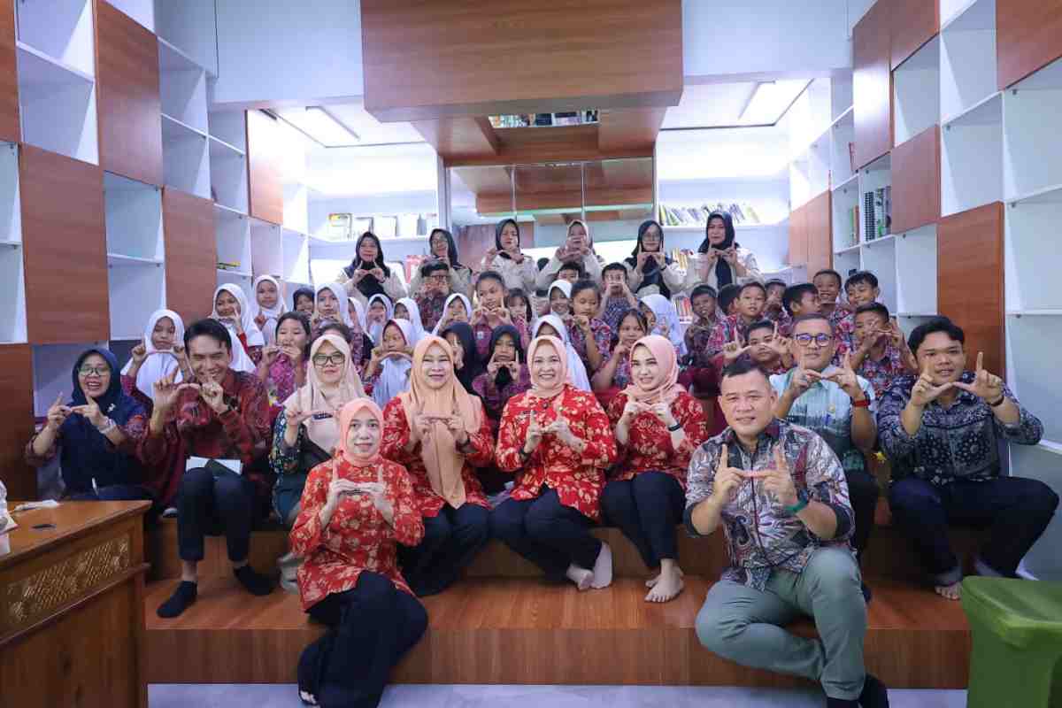Semarak HUT Palembang ke-1343, DWP Kota Palembang Dorong Gerakan BERIAS untuk Bangun Generasi Literat dan Berkarakter