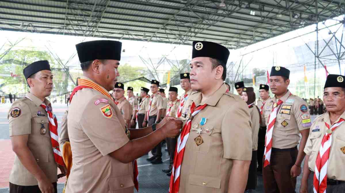 Dilantik Serentak di Stable Berkuda Sekayu, 308 Pengurus Pramuka Muba Siap Cetak Generasi Tangguh dan Berkarakter