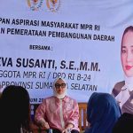 Hj Eva Susanti Gelar Asmas MPR RI di Karya Jaya, Bahas Percepatan dan Pemerataan Pembangunan Daerah