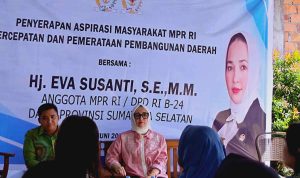 Hj Eva Susanti Gelar Asmas MPR RI di Karya Jaya, Bahas Percepatan dan Pemerataan Pembangunan Daerah