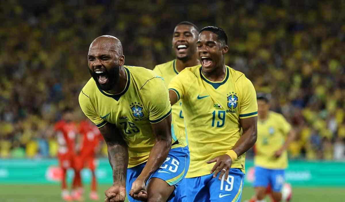 Igor-Thiago-celebrates-after-scoring-for-Brazil-in-a-friendly-match-against-Panama (1) Jadwal Piala Dunia 2026 Hari Ini: Brasil Tantang Maroko, Qatar Hadapi Swiss, Australia Jumpa Turki