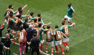 Julian Quinones Ukir Sejarah, Bahagia Jadi Pencetak Gol Pertama Piala Dunia 2026 untuk Meksiko