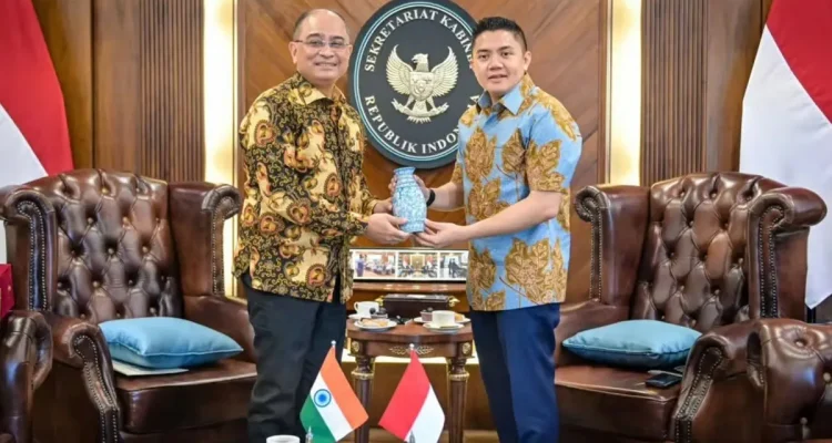 Narendra Modi Bersiap ke Indonesia, Dubes India Temui Seskab Teddy Bahas Agenda Strategis