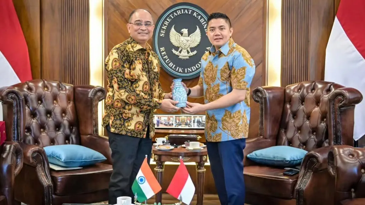Narendra Modi Bersiap ke Indonesia, Dubes India Temui Seskab Teddy Bahas Agenda Strategis