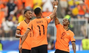 Netherlands-v-Sweden-Group-F-FIFA-World-Cup-2026 Belanda Pesta Gol! Gakpo dan Brobbey Masing-Masing Cetak Dwigol, Swedia Dibantai 5-1