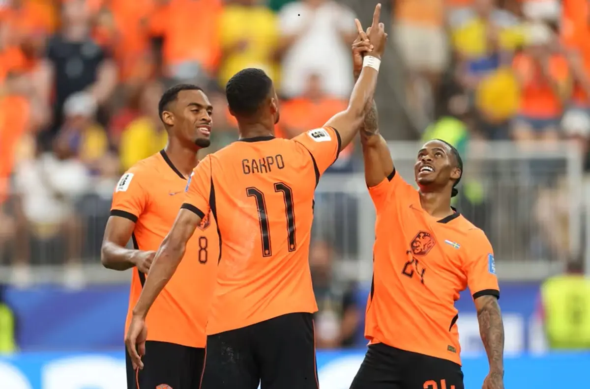 Belanda Pesta Gol! Gakpo dan Brobbey Masing-Masing Cetak Dwigol, Swedia Dibantai 5-1
