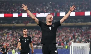 Norway-v-Senegal-Group-I-FIFA-World-Cup-2026 Dwigol Haaland ke Gawang Senegal Antar Norwegia Lolos ke Babak Gugur Piala Dunia 2026