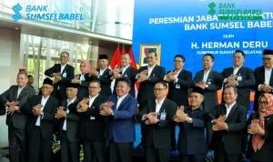 Peresmian-Jabatan-Direktur-Utama-Bank-Sumsel-Babel Herman Deru Resmikan Muhammad Suryadi sebagai Dirut Bank Sumsel Babel, Targetkan BSB Naik Kelas dan Lebih Kompetitif