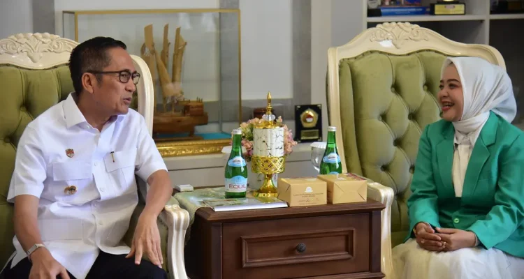Sambut HUT Kota Palembang, PC Fatayat NU Gelar Senam Sehat, Donor Darah dan Cek Kesehatan Gratis di Monpera