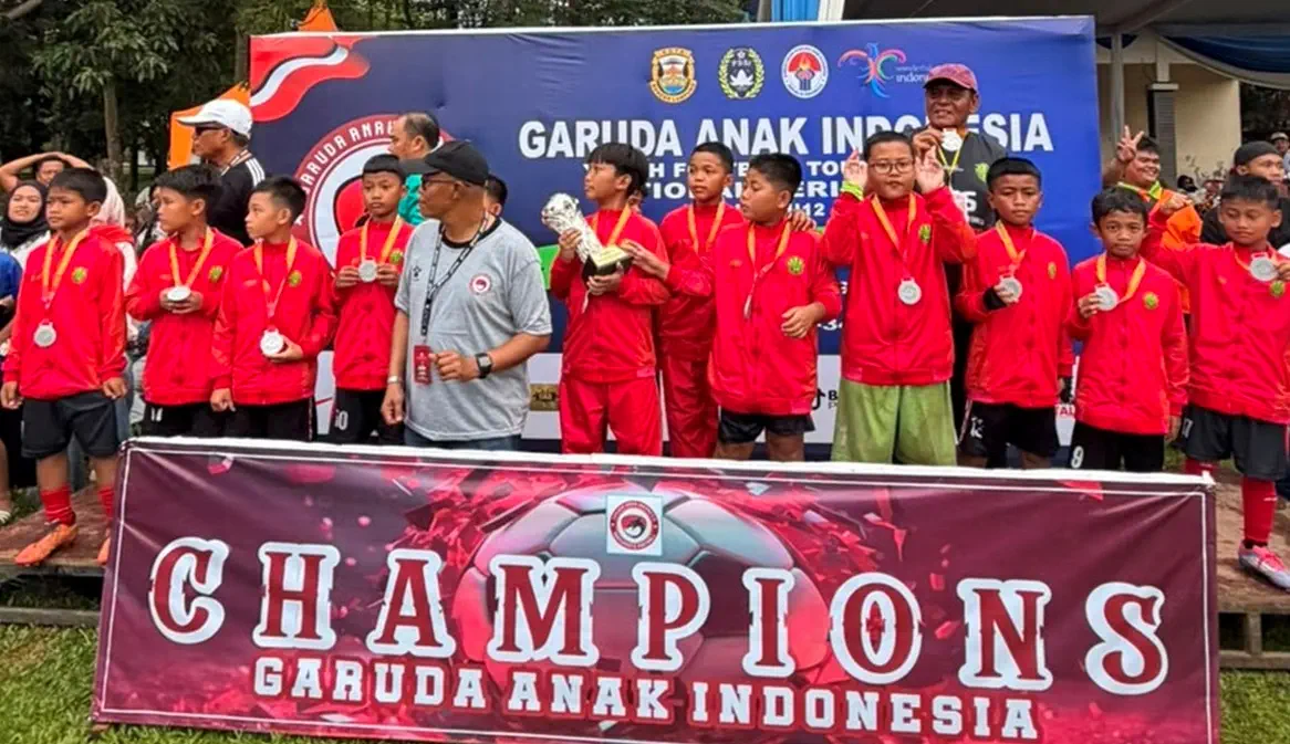 Cetak Sejarah di Kancah Nasional, SSB Palembang Soccer Skill Raih Runner Up Garuda Anak Indonesia 2026