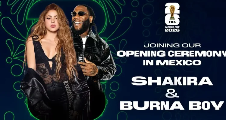 Shakira dan Burna Boy Siap Guncang Pembukaan Piala Dunia 2026 di Meksiko, Bawakan Lagu Resmi FIFA "Dai Dai"
