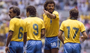 Socrates dan Gol Roket yang Menghidupkan Mimpi Brasil di Piala Dunia 1982