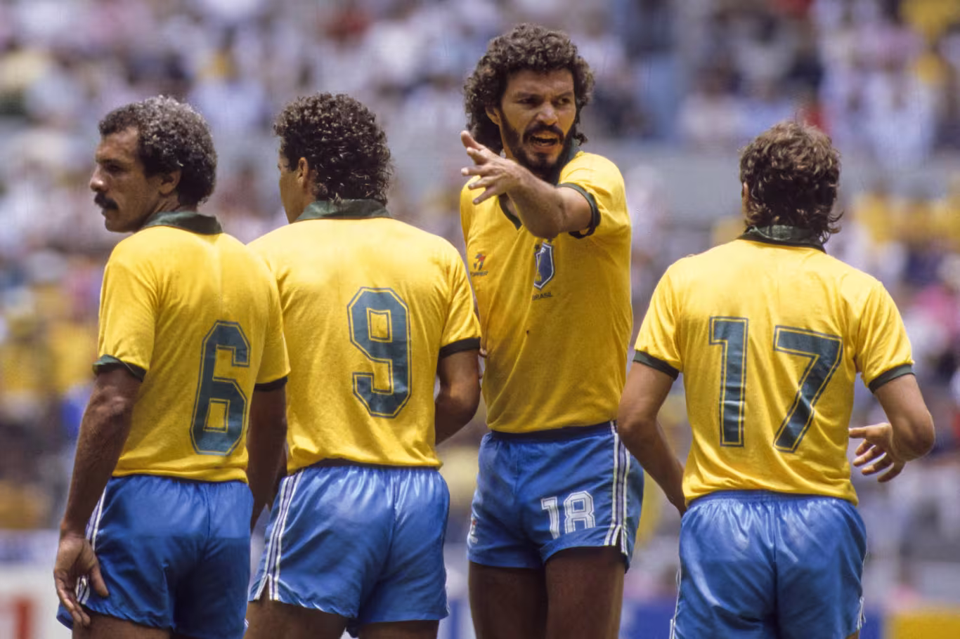 Socrates dan Gol Roket yang Menghidupkan Mimpi Brasil di Piala Dunia 1982
