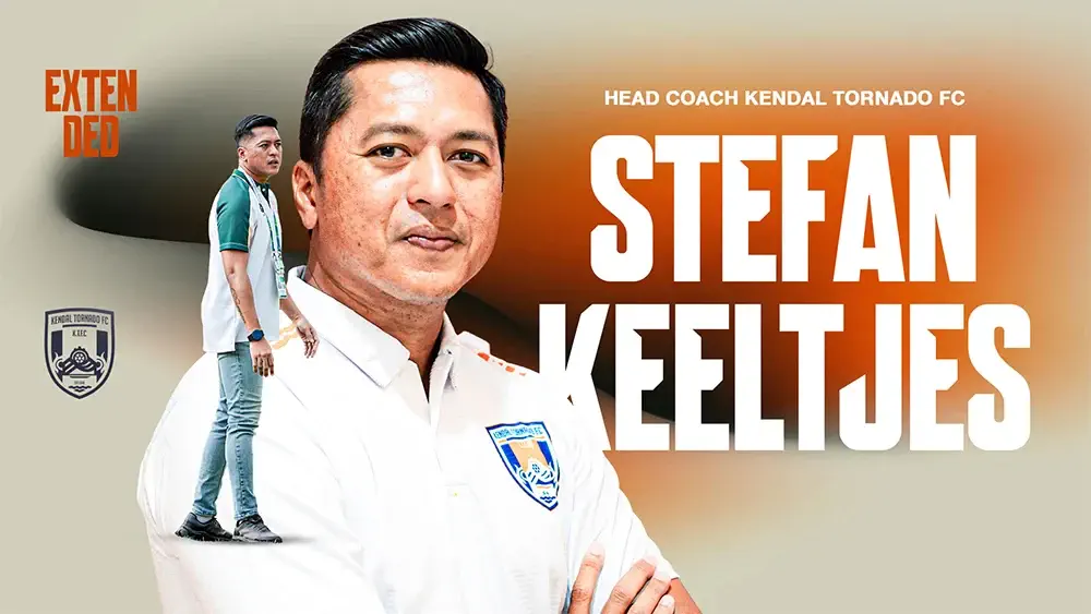 Kendal Tornado FC Pertahankan Stefan Keeltjes, Bidik Tiket Promosi ke Liga 1 Musim 2026/27