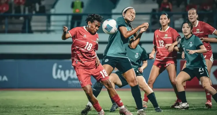 Timnas Putri Indonesia Takluk 0-2 dari Singapura di Garuda Championship Series 2026