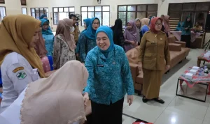 TP PKK Palembang Distribusikan PMT untuk Ibu Hamil Risiko Stunting, Dewi Sastrani Fokus Selamatkan 1.000 Hari Pertama Kehidupan