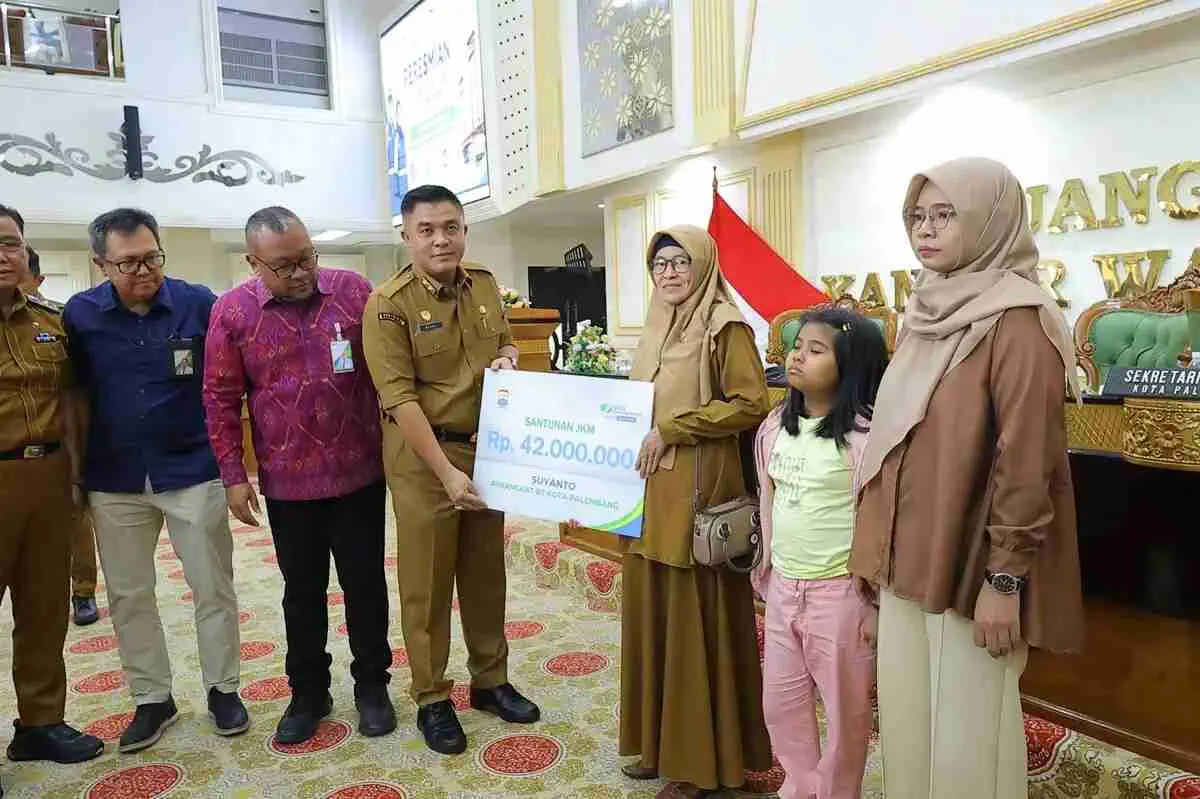 Kejar Target Universal Coverage, Pemkot Palembang Kukuhkan 36 Agen Penggerak BPJS Ketenagakerjaan