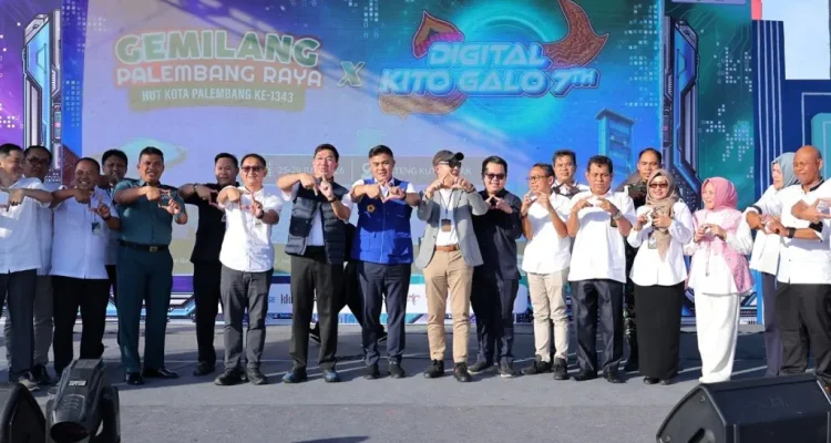 Pemkot Palembang Perkuat Transformasi Digital Lewat Gemilang Palembang Raya X dan Digital Kito Galo ke-7