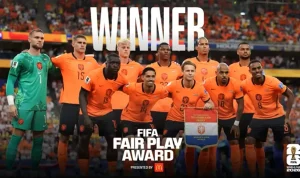 Fair-Play-Award-winners-The-Netherlands (1) Belanda Raih Trofi Fair Play FIFA 2026, Bukti Sportivitas Jadi Kunci Kesuksesan di Panggung Dunia.