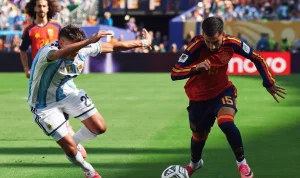 Final-Piala-Dunia-2026-Spanyol-vs-Argentina-JUara Luis de la Fuente Emosional Usai Antar Spanyol Juara Dunia 2026: Kami Sudah Memenangi Segalanya