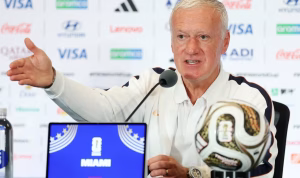 France-Press-Conference-FIFA-World-Cup-2026 Prancis Bidik Medali Perunggu Piala Dunia 2026, Les Bleus Siapkan Perpisahan Manis untuk Didier Deschamps