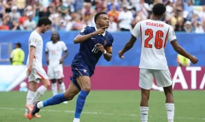 France-v-England-Bronze-Final-FIFA-World-Cup-2026 Mbappe Raih Sepatu Emas adidas Piala Dunia 2026 dengan 10 Gol