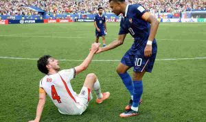 France-v-England-Bronze-Final-FIFA-World-Cup-2026(1) Mbappe Lampaui Messi, Resmi Jadi Raja Gol Piala Dunia untuk Sementara