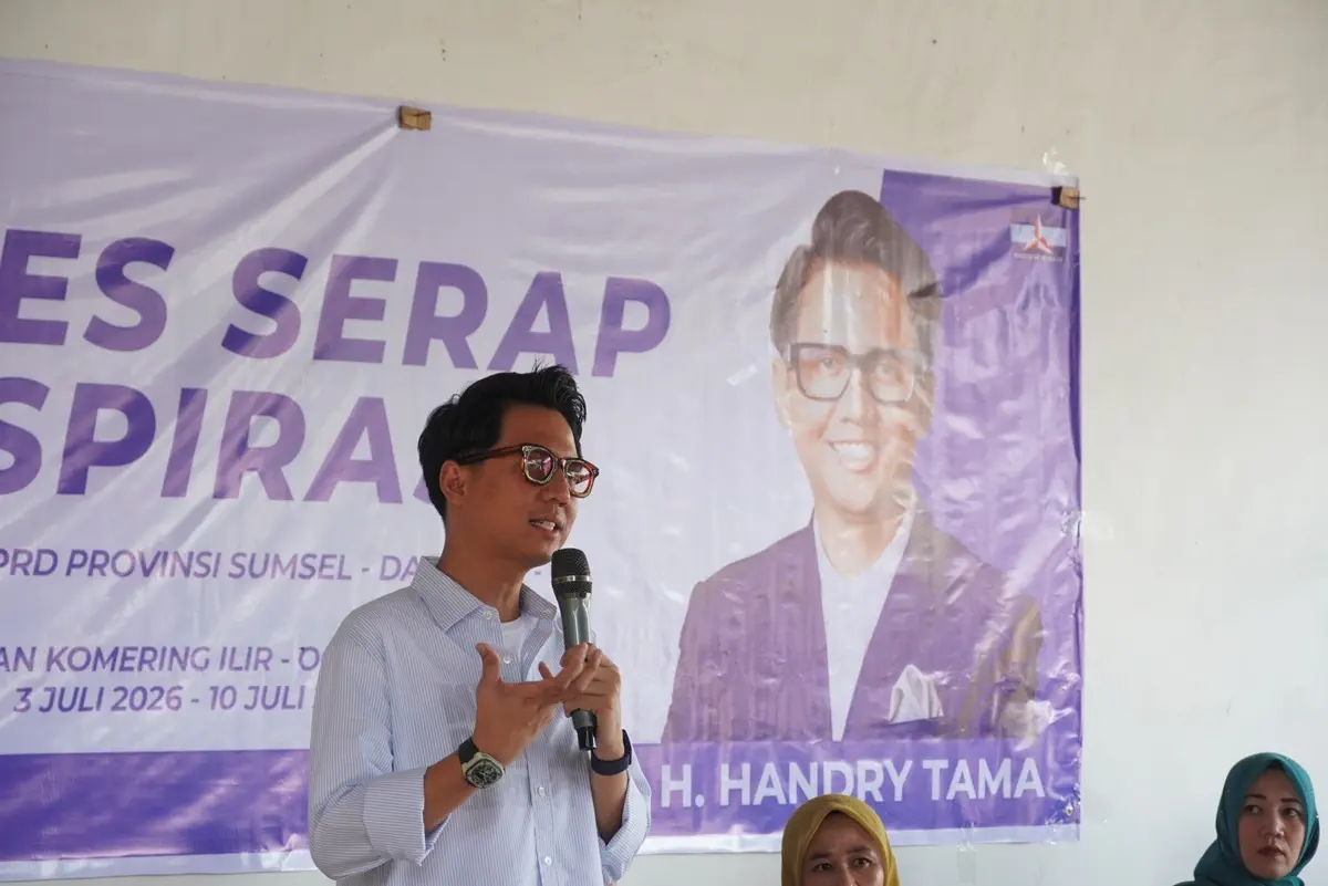 Handry Pratama Putra Awali Reses di Desa Tanjung Ali OKI, Serap Aspirasi Warga untuk Perjuangkan Program Pembangunan