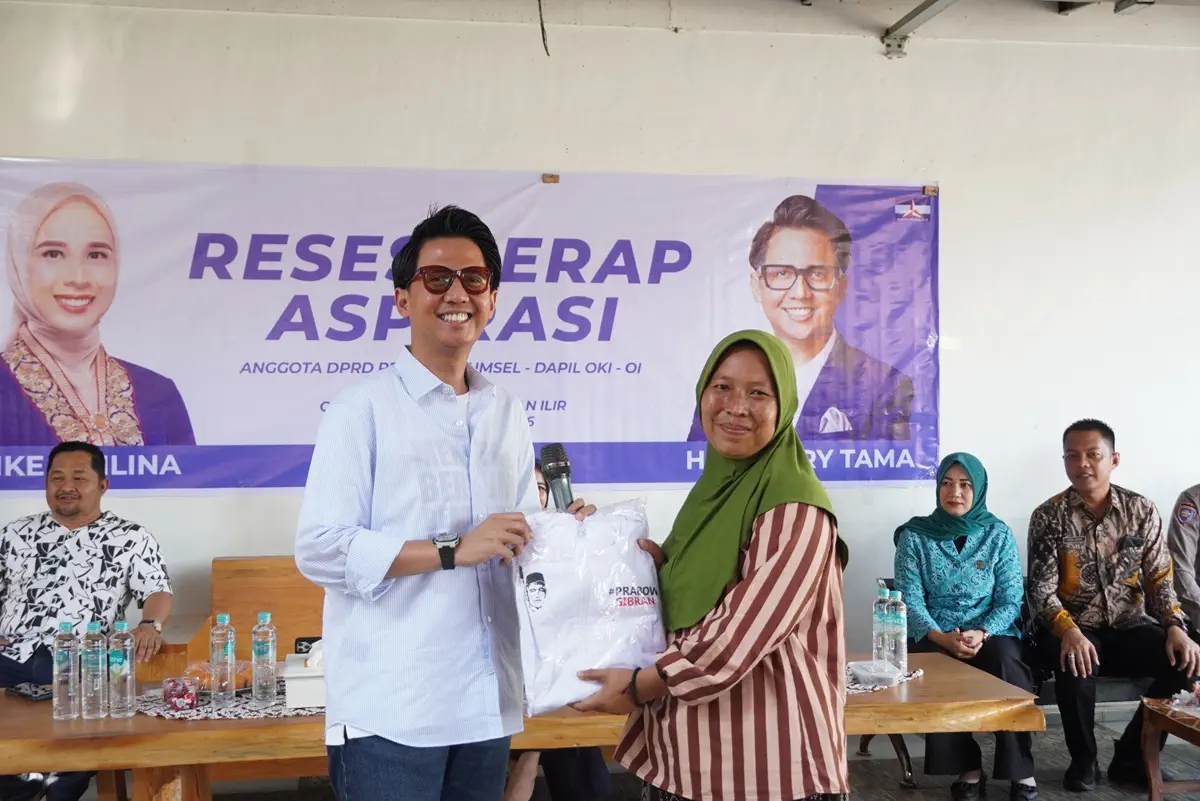 Handry Pratama Putra Awali Reses di Desa Tanjung Ali OKI, Serap Aspirasi Warga untuk Perjuangkan Program Pembangunan