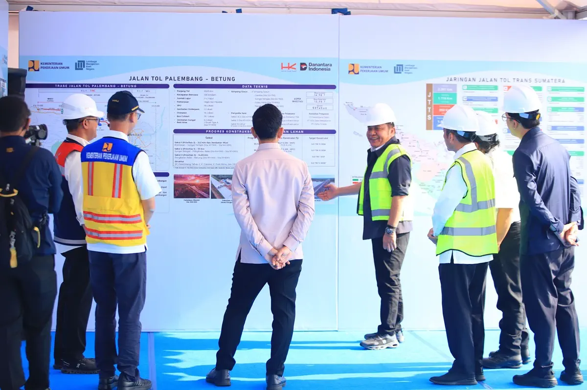 Herman Deru Dampingi Wapres Gibran Tinjau Jembatan Musi V Tol Palembang–Betung, Percepat Konektivitas dan Pertumbuhan Ekonomi Sumsel