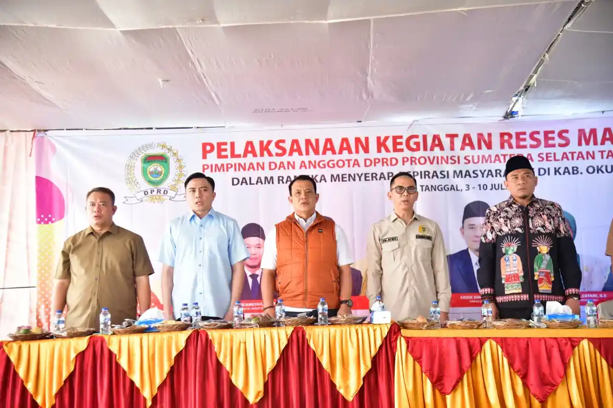 Reses DPRD Sumsel Dapil V di Desa Gunung Raya, OKU Selatan Perkuat Dialog Pembangunan Bersama Masyarakat