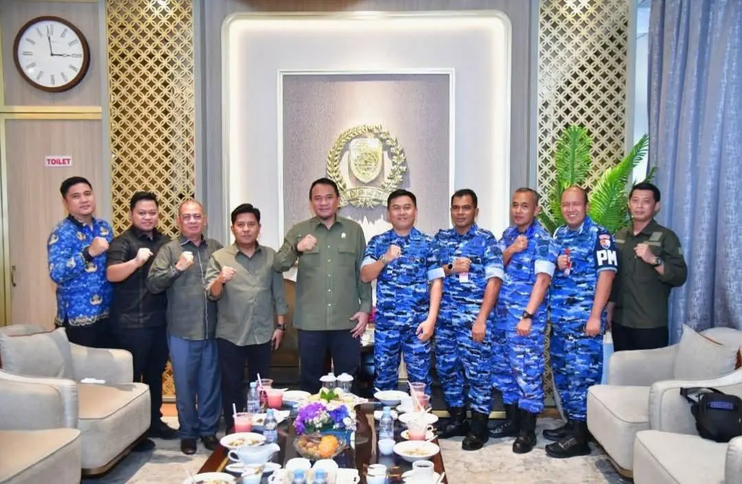 Ketua DPRD Sumsel Terima Kunjungan Danlanud SMH, Perkuat Sinergi untuk Kemajuan Daerah