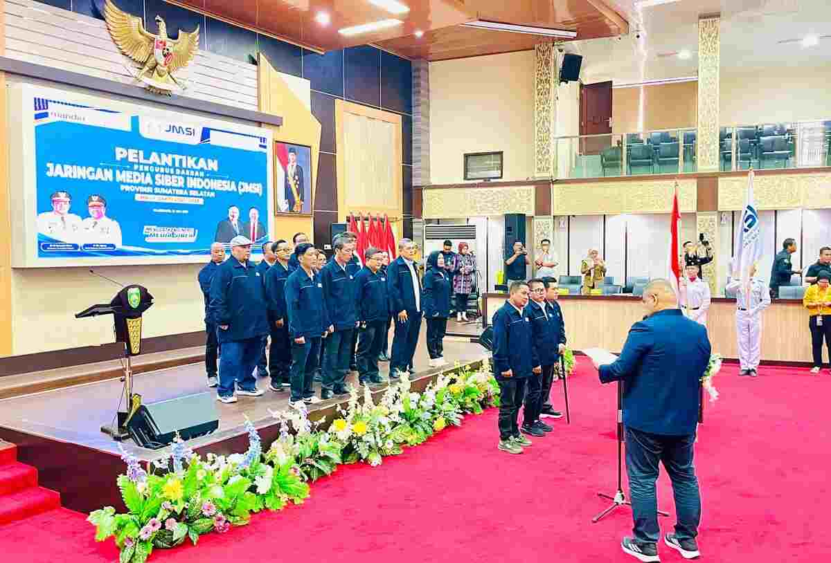 JMSI Sumsel Resmi Dilantik, Firdaus Komar Siap Perkuat Ekosistem Pers Profesional dan Adaptif di Era Digital