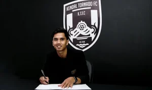 Rizky Dwi Pangestu Resmi Gabung Kendal Tornado FC, Siap Tambah Daya Gedor Laskar Badai Pantura