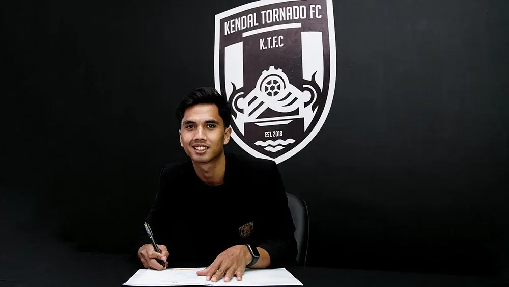 Rizky Dwi Pangestu Resmi Gabung Kendal Tornado FC, Siap Tambah Daya Gedor Laskar Badai Pantura