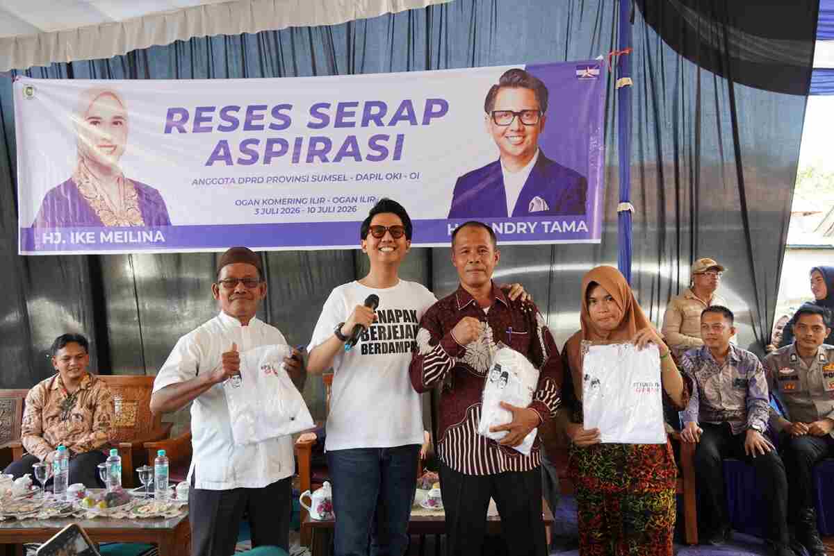 Handry Pratama Putra Serap Aspirasi Warga Desa Awal Terusan, Tegaskan Reses Jadi Penghubung Masyarakat dan Pemerintah