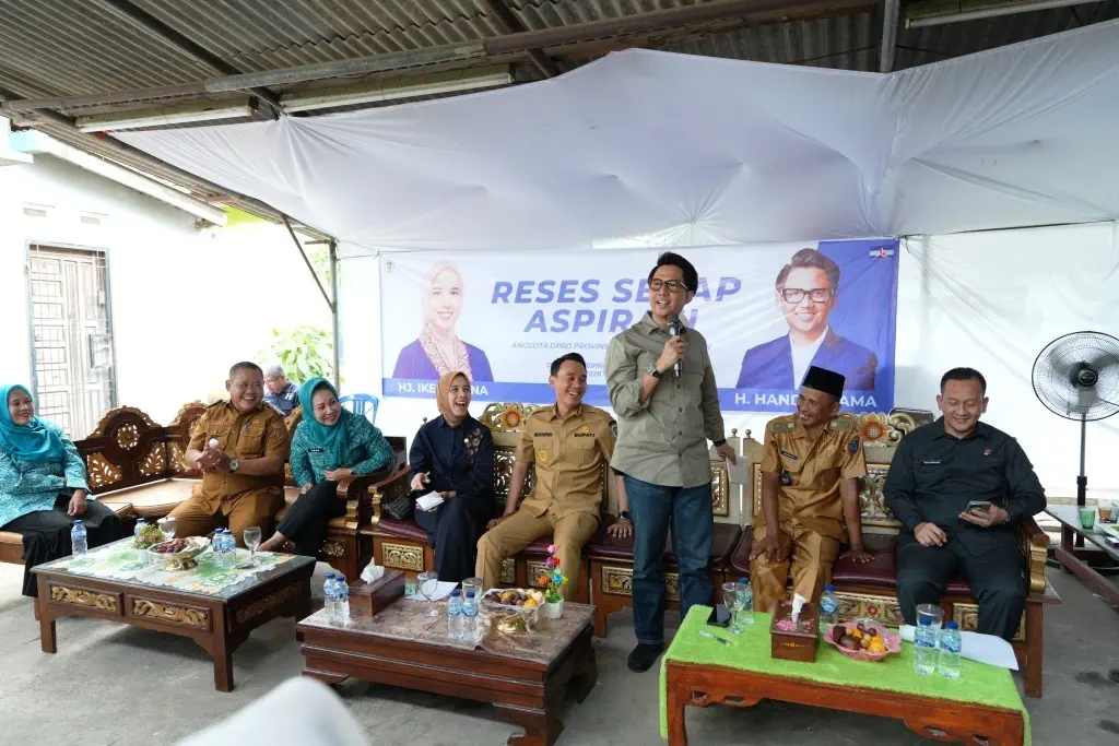 Reses di Desa Tanjung Lubuk, Handry Pratama Putra Tegaskan Pembangunan Harus Berbasis Aspirasi Masyarakat