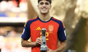 Spain-v-Argentina-Final-FIFA-World-Cup-2026 Pau Cubarsi Dinobatkan sebagai Pemain Muda Terbaik Piala Dunia 2026, Jadi Bek Pertama yang Raih Penghargaan Bergengsi