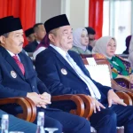 Bupati Toha Tohet Hadiri Upacara HUT Bhayangkara ke-80 di Muba, Apresiasi Dedikasi Polri Jaga Kamtibmas
