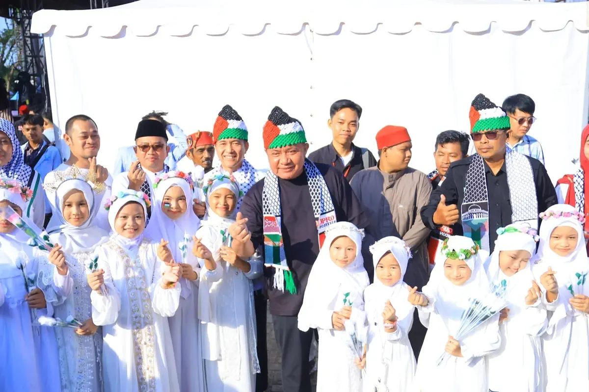 Herman Deru Ajak Masyarakat Sumsel Tingkatkan Solidaritas Kemanusiaan untuk Palestina Lewat Konser Amal Wali Band
