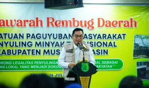 Bupati Muba Dorong Legalisasi Penyulingan Minyak Tradisional, Toha: Kearifan Lokal Harus Memiliki Kepastian Hukum dan Berdaya Saing