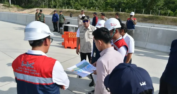 Wapres Gibran Tinjau Tol Bayung Lencir, Pastikan Proyek Strategis Perkuat Konektivitas Sumatra Berjalan Sesuai Target