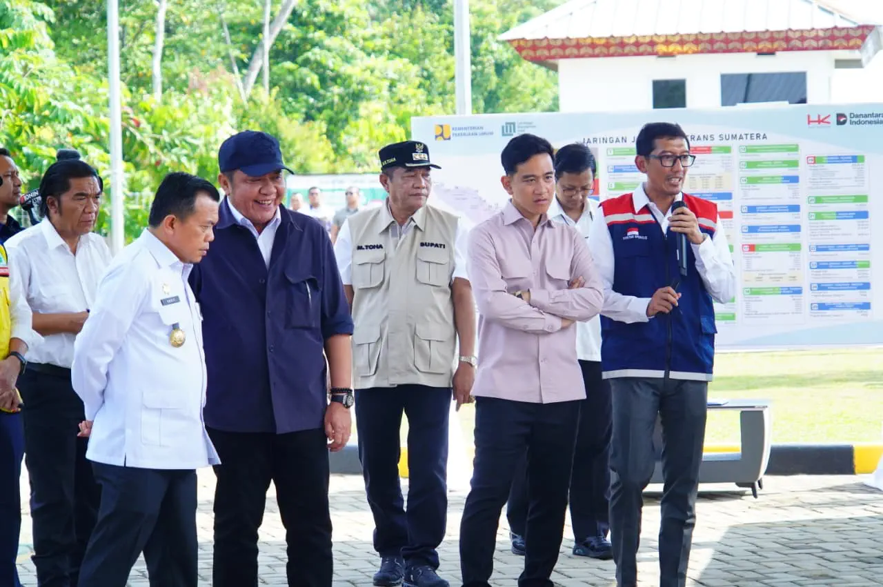Kunjungi Bayung Lencir, Wapres Gibran Dorong Percepatan Tol Trans Sumatra