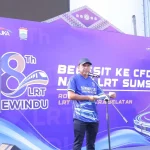 Kampanye LRT Sumsel Semarakkan CFD Palembang, Ajak Masyarakat Beralih ke Transportasi Publik