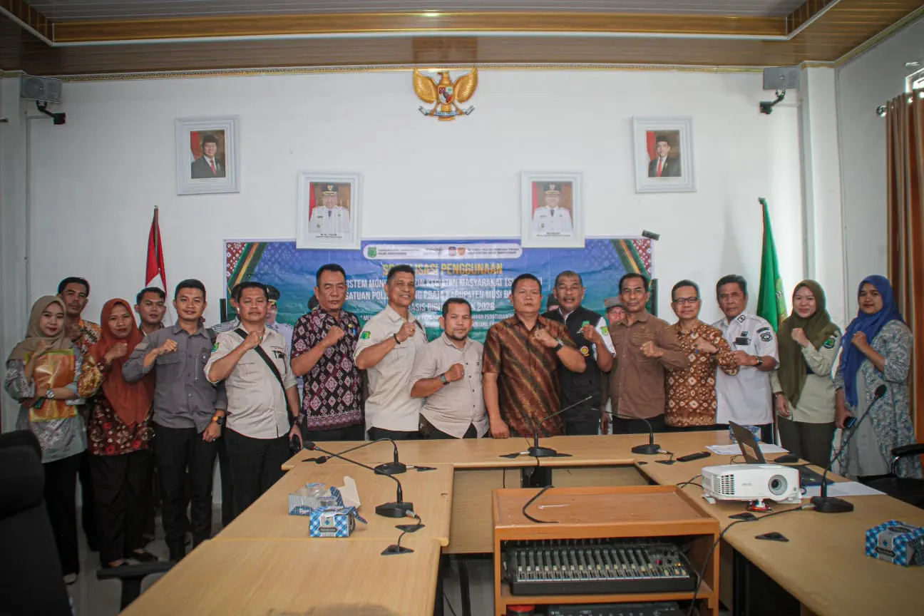 Satpol PP Muba Perkuat Pengawasan Perda Lewat Inovasi SI-KEMAS, Izin Kegiatan Kini Termonitor Digital