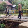 Viral di Media Sosial, Pemkab Muba Bergerak Cepat Perbaiki Jembatan Desa Purwosari