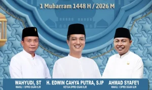 Tahun Baru Islam 1 Muharram 1448 H, Ketua DPRD Ogan Ilir Ajak Warga Perkuat Iman dan Kebersamaan Tahun Baru Islam 1 Muharram 1448 H, Ketua DPRD Ogan Ilir Ajak Warga Perkuat Iman dan Kebersamaan